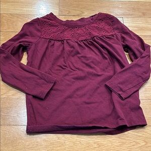 Cat and jack XS long sleeve top good condition